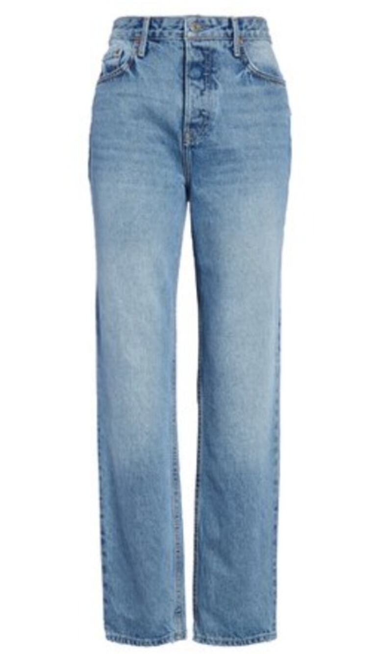 Grlfriend Jeans Denim High Rise Straight Devon Lead Me Back 100% Cotton  27